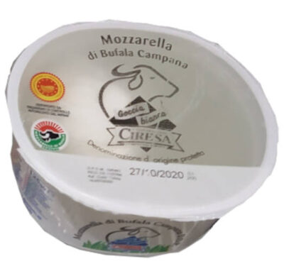 Bote de Mozzarella de Bufala Campana Ciresa