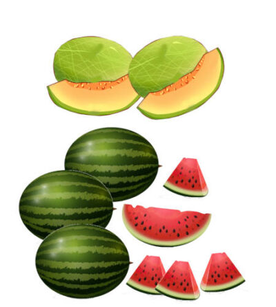 Melones y sandias